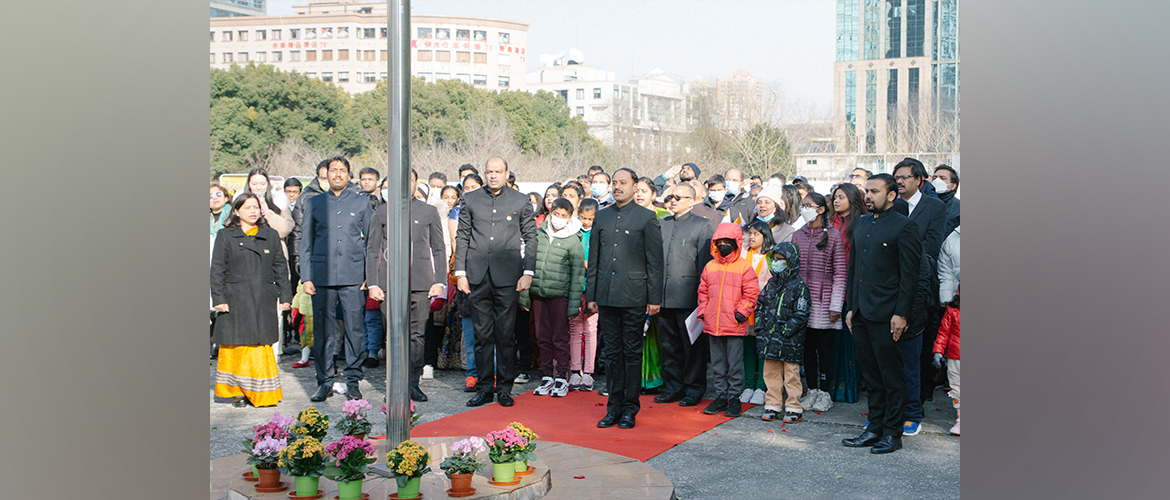 Celebration of 74th Republic Day of India in Shanghai