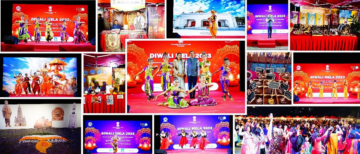 Celebration of Diwali in Shanghai- Diwali Mela 2023