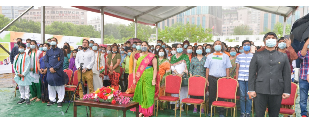 Consulate General of India at Shanghai celebrates 75th Independence Day of India