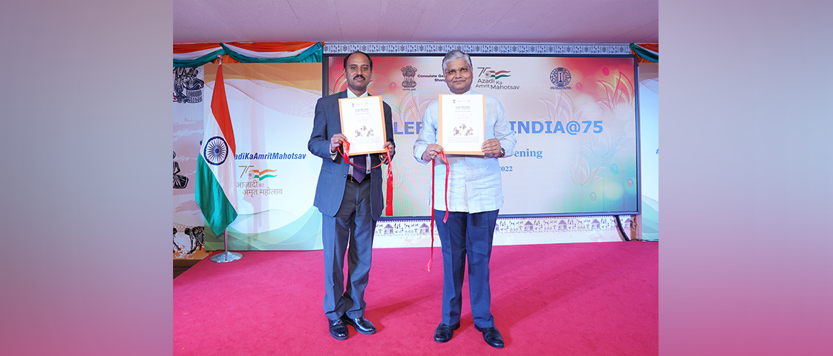  Ambassador Shri Pradeep Rawat and Consul General Dr. N. Nandakumar launched ‘India Bulletin’, an electronic newsletter.